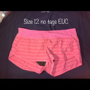 Size 12 Lululemon shorts